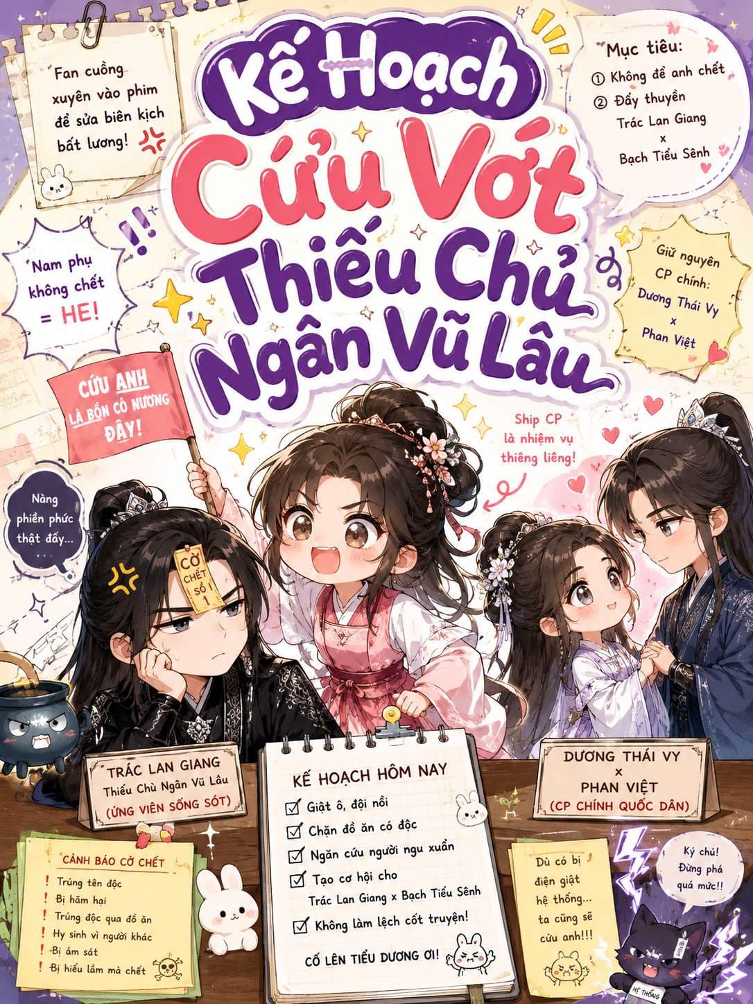 Kế hoạch cứu vớt thiếu chủ Ngân Vũ Lâu